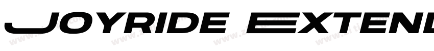 Joyride Extended字体转换 Joyride Extended字体转换